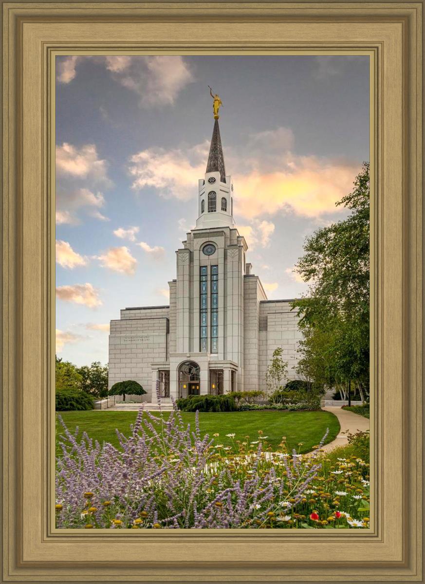 Boston Temple Summer Evening
