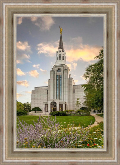 Boston Temple Summer Evening