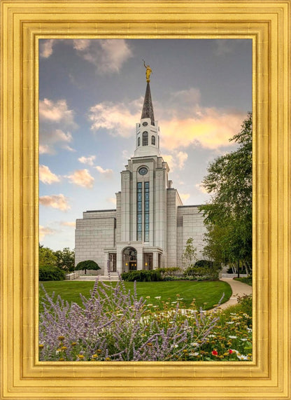 Boston Temple Summer Evening