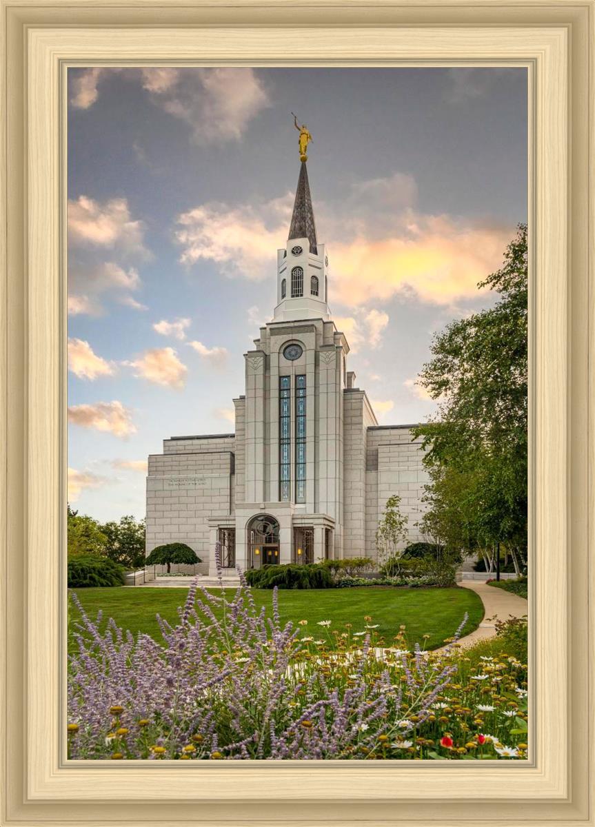 Boston Temple Summer Evening