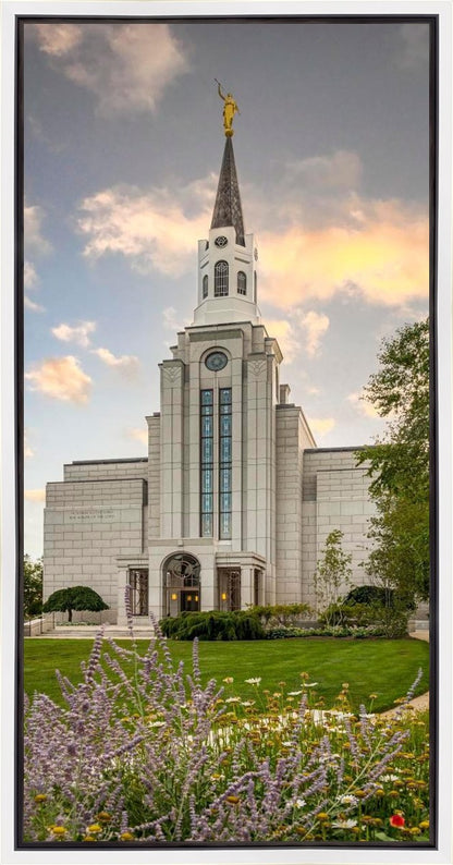 Boston Temple Summer Evening