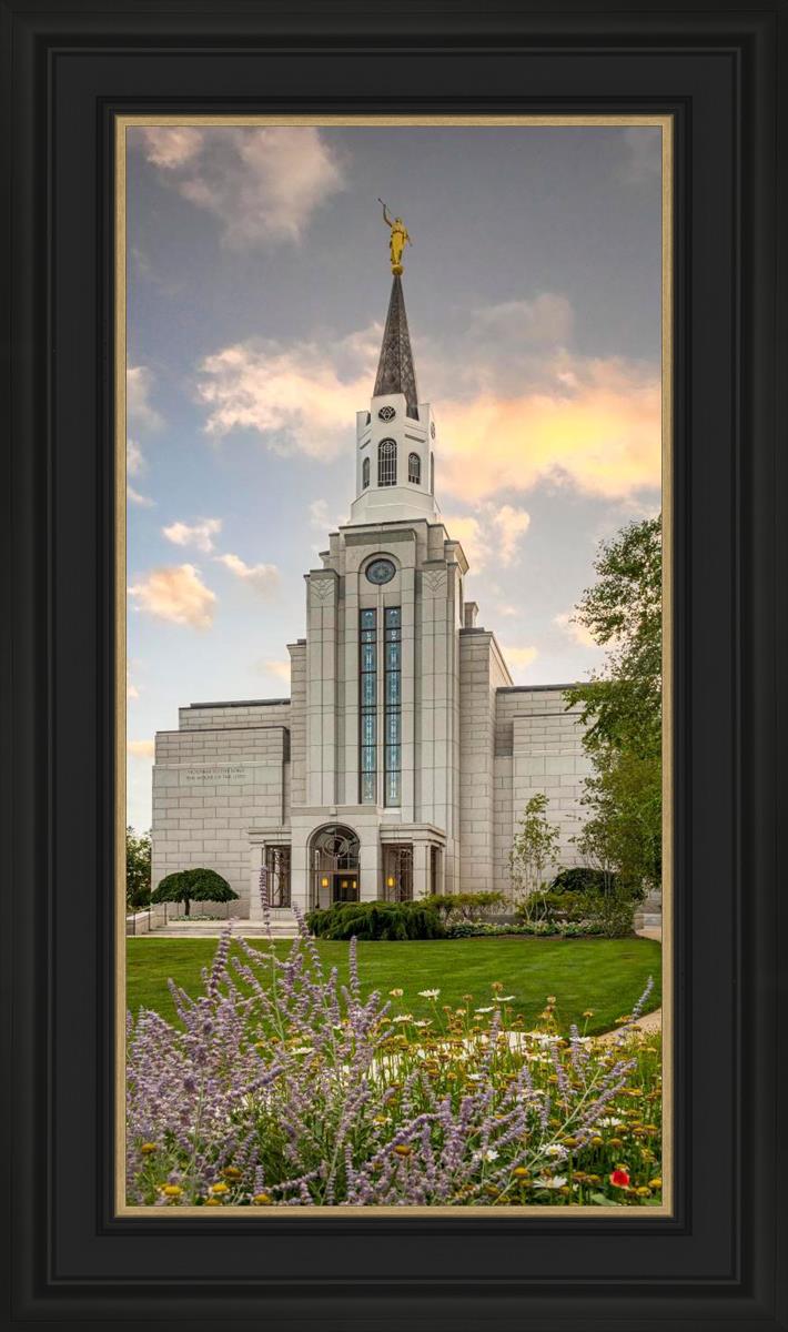 Boston Temple Summer Evening