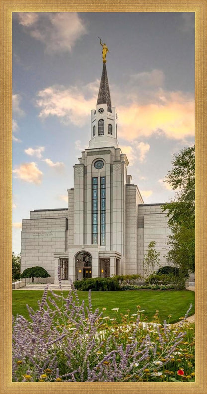 Boston Temple Summer Evening