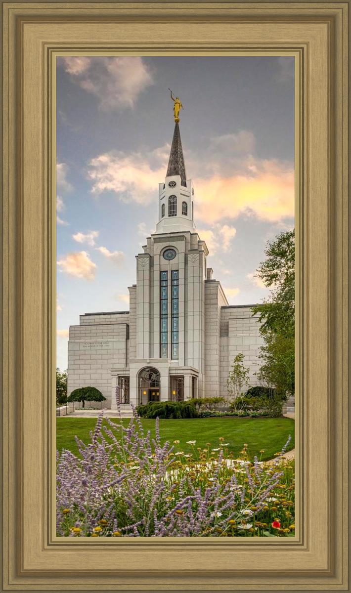 Boston Temple Summer Evening