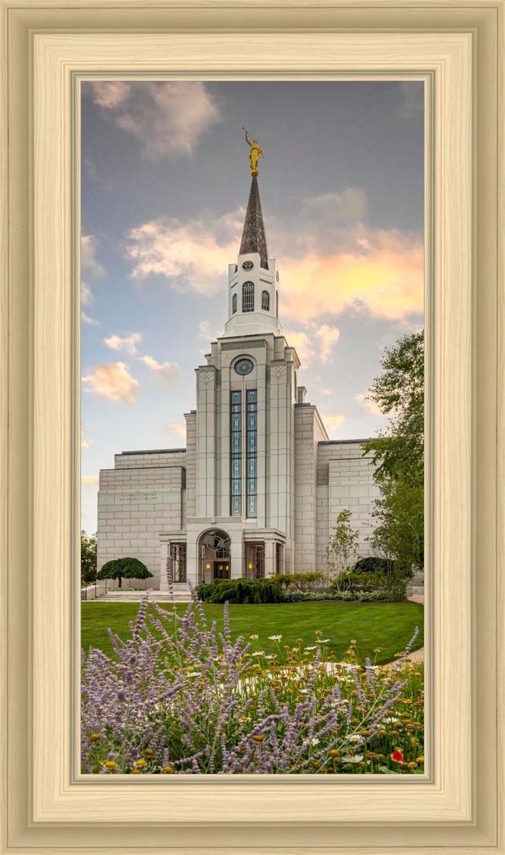 Boston Temple Summer Evening