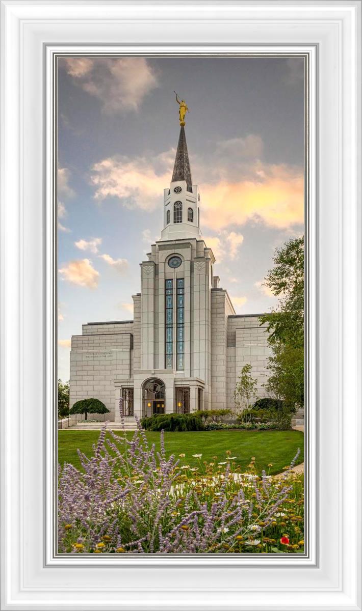 Boston Temple Summer Evening