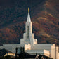 Bountiful Temple Autumn Sunset