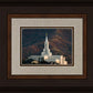 Bountiful Temple Autumn Sunset