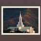 Bountiful Temple Autumn Sunset