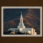 Bountiful Temple Autumn Sunset