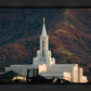 Bountiful Temple Autumn Sunset