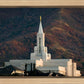 Bountiful Temple Autumn Sunset