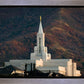 Bountiful Temple Autumn Sunset