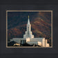 Bountiful Temple Autumn Sunset