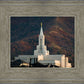 Bountiful Temple Autumn Sunset
