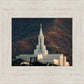 Bountiful Temple Autumn Sunset