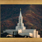 Bountiful Temple Autumn Sunset
