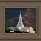 Bountiful Temple Autumn Sunset