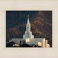 Bountiful Temple Autumn Sunset