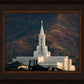 Bountiful Temple Autumn Sunset