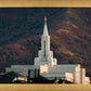 Bountiful Temple Autumn Sunset