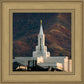 Bountiful Temple Autumn Sunset