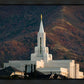Bountiful Temple Autumn Sunset