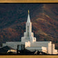 Bountiful Temple Autumn Sunset
