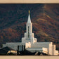 Bountiful Temple Autumn Sunset