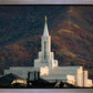 Bountiful Temple Autumn Sunset