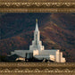 Bountiful Temple Autumn Sunset
