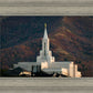 Bountiful Temple Autumn Sunset
