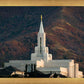 Bountiful Temple Autumn Sunset