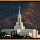 Bountiful Temple Autumn Sunset