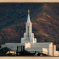 Bountiful Temple Autumn Sunset