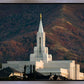 Bountiful Temple Autumn Sunset