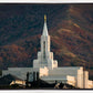 Bountiful Temple Autumn Sunset