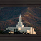 Bountiful Temple Autumn Sunset