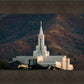 Bountiful Temple Autumn Sunset