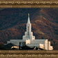 Bountiful Temple Autumn Sunset