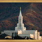 Bountiful Temple Autumn Sunset