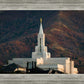 Bountiful Temple Autumn Sunset