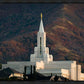 Bountiful Temple Autumn Sunset