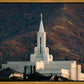 Bountiful Temple Autumn Sunset