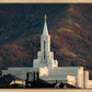 Bountiful Temple Autumn Sunset