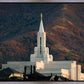 Bountiful Temple Autumn Sunset