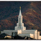 Bountiful Temple Autumn Sunset