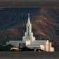 Bountiful Temple Autumn Sunset