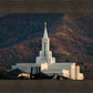 Bountiful Temple Autumn Sunset