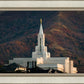 Bountiful Temple Autumn Sunset